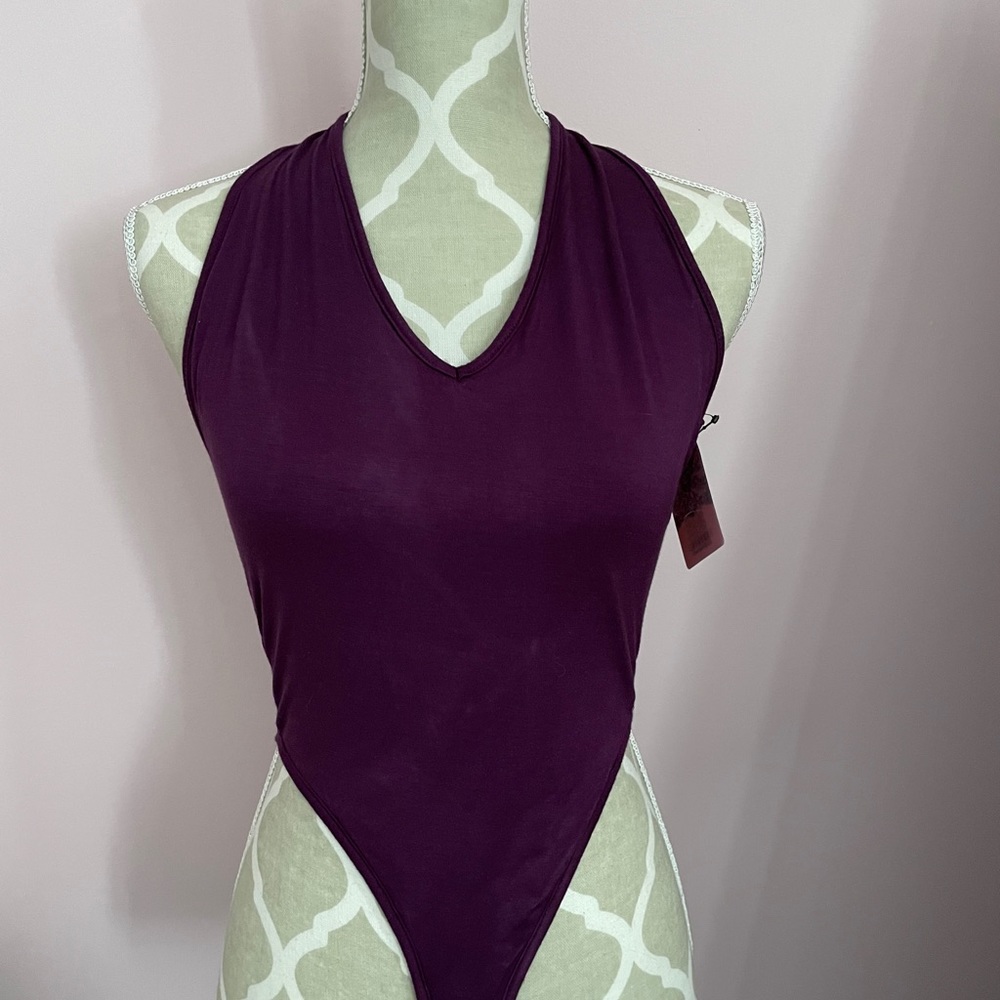 Open back brand new bodysuit